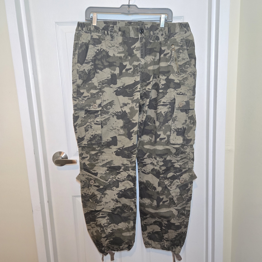 Mustway Camo Cargo Pants